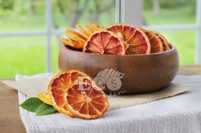 Апельсин красный сушёный слайсы, 100 г